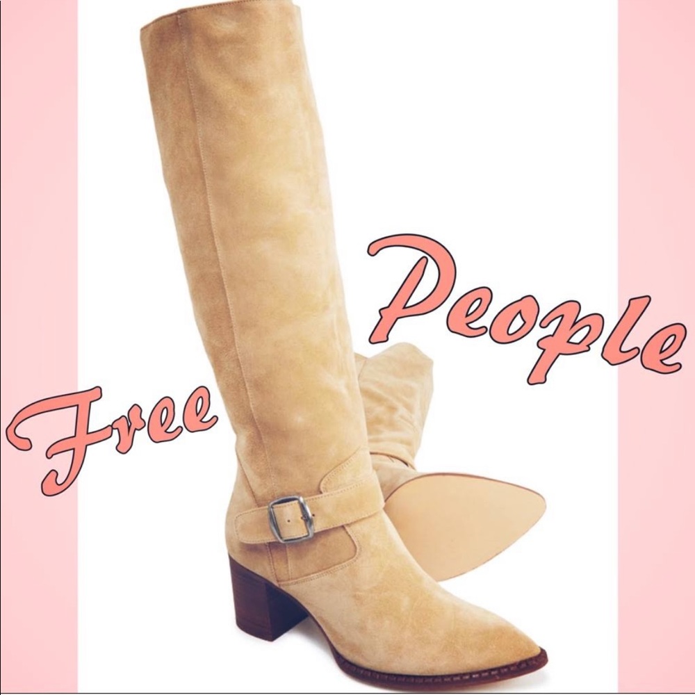 Free People Dahlia suede boot